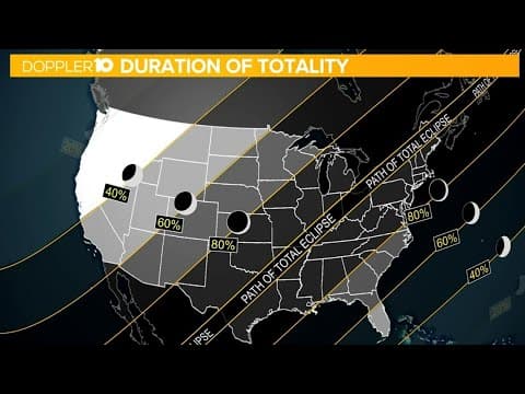 April 8, 2024 total solar eclipse Ohio projections: Duration, path of totality
