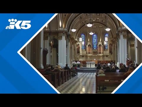 Seattle residents gather to honor Pope Francis amid battle with complex lung infection