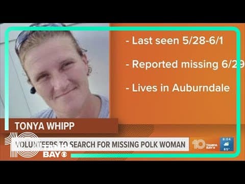 Volunteers gather to search for missing Polk County woman