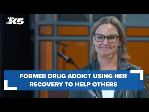 Former drug addict shares story of recovery