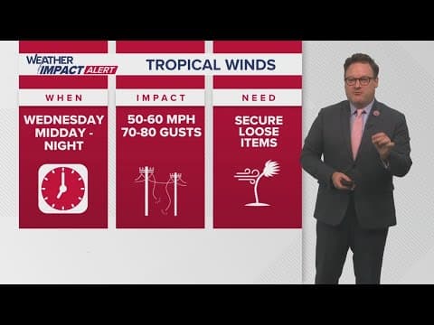 Weather Impact | Hurricane Francine's strong winds, storm surge and heavy rain