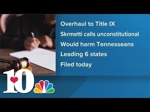 Tennessee sues Department of Education to preserve Title IX