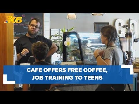 Teens can get free coffee, resources and job training at this North Bend cafe
