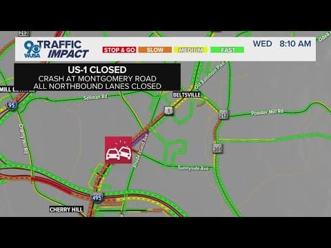 Crash under investigation in Prince George's County