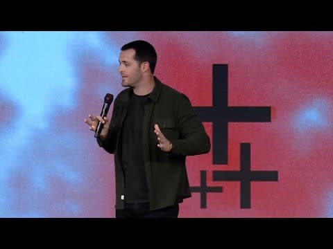 Derek Carr speaks on shoulder injury at Las Vegas church