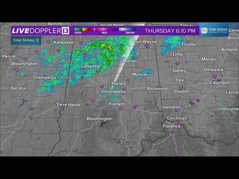 Live Doppler 13 Forecast | 6 p.m. update, Oct. 26, 2023