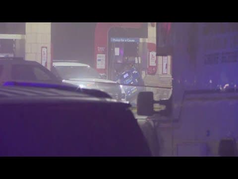 Breaking: Deputies shoot man acting erratically at gas station along North Freeway, sheriff says