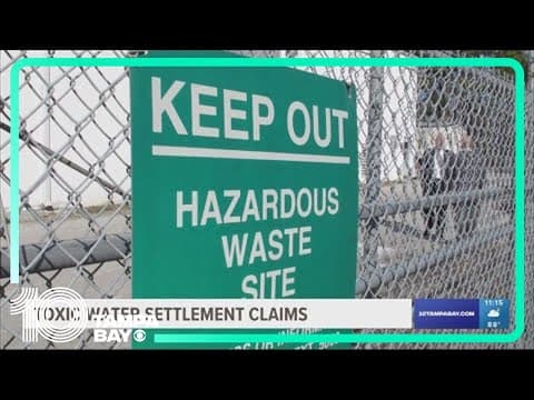 Citrus County man among those waiting for toxic water settlement