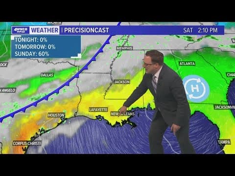 Weekend Forecast: Pleasant Saturday, rain Sunday