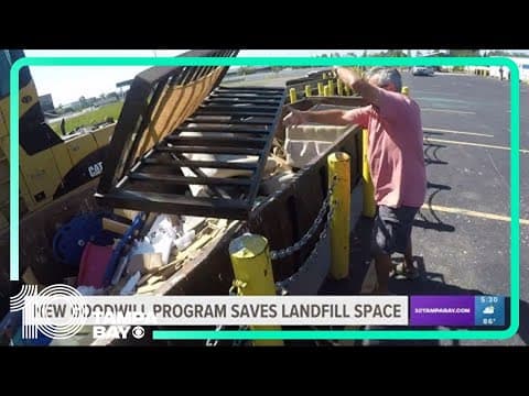 Every day is Earth Day as Hillsborough Solid Waste teams with Goodwill for innovative program