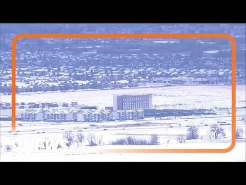 Blanket of Hail From Commerce City to Aurora in Denver Metro Area