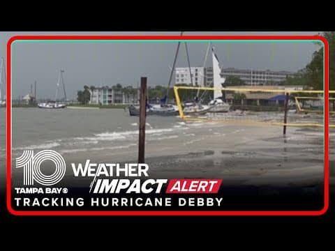Hurricane Debby aftermath in Gulfport leaves pier closed