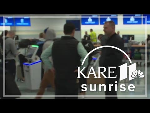 Spring breakers scramble through MSP Airport to escape snow