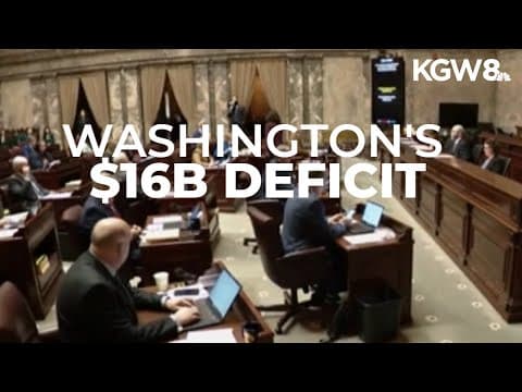 Washington faces growing $16B deficit, governor calls for key budget reforms