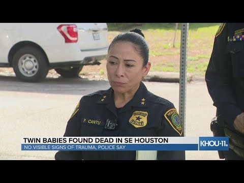 1-month-old twins found dead in their crib in SE Houston