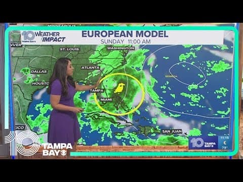 Tracking the Tropics: Disorganized system could form as tropical system by the weekend