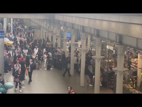 Arsonists disrupt high-speed train services in France