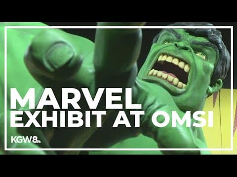 OMSI opens new exhibit celebrating Marvel heroes and their creators
