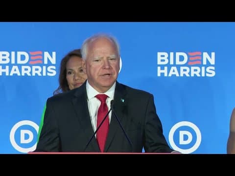 Tim Walz selected as Kamala Harris' running mate