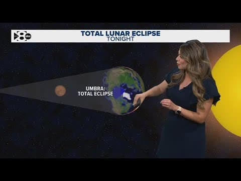 You can view the lunar eclipse tonight in Dallas
