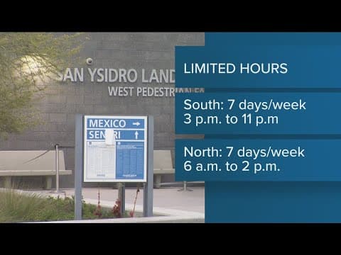 Southbound traffic at PedWest resumes on Monday