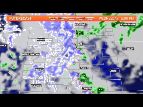 Extended weather: Winter storm moving into Colorado