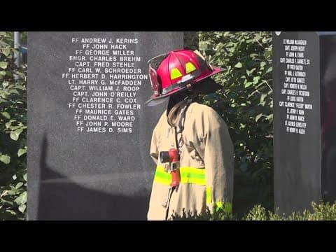 Columbus firefighters honored at annual memorial service