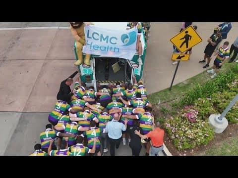 NOLA Gold Rugby team raises funds for Children's Hospital