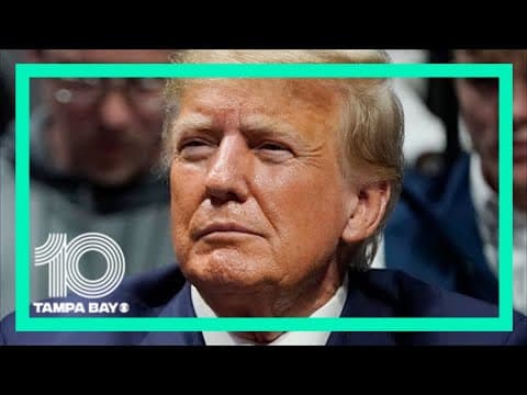 Former President Trump leaves Trump Tower for New York courthouse