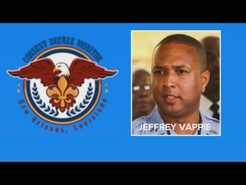 Officer Jeffery Vappie reinstated on Cantrell's security detail