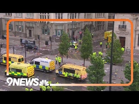 Driver arrested for attempted murder after driving into crowd of Liverpool soccer fans