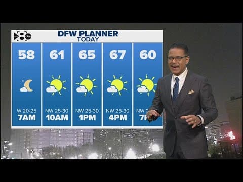 DFW Weather quick hit: Latest Wednesday forecast