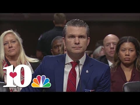 Hegseth confronts allegations of misconduct as senators grill Trump's choice for Pentagon chief