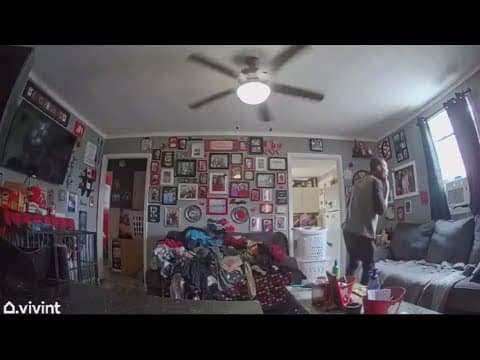 Man caught on camera burglarizing Indianapolis home, takes from mom and children