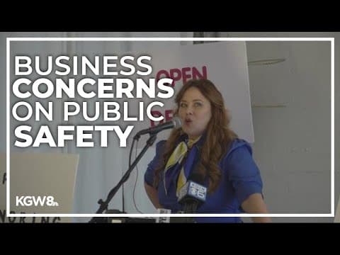 Portland business owners speak on concerns around public safety
