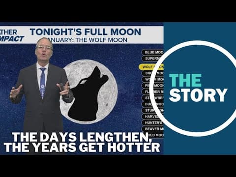 Clouds, fog cover up the 'Wolf Moon' over Portland