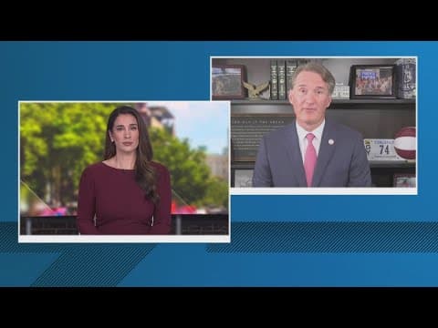 Governor Youngkin addresses Trump DC crackdown