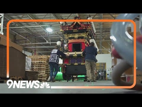 Japanese yatai from Denver's sister city to make 9NEWS Parade of Lights debut