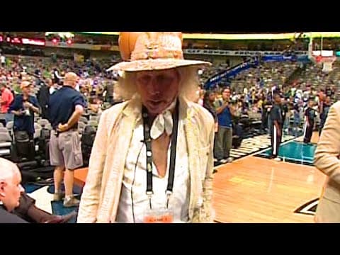 Getting to know NBA superfan Jimmy Goldstein (June 15, 2006)