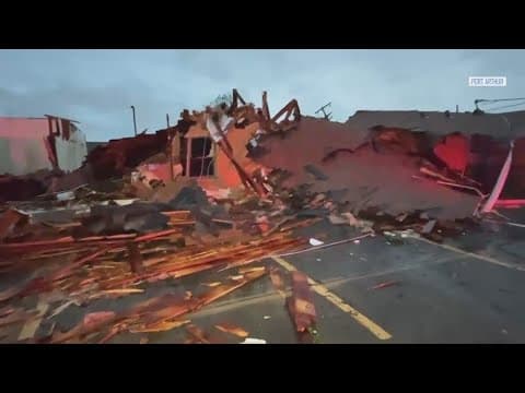 Storm aftermath in Southeast Texas and Louisiana
