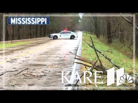 Huge storm system sweeps across nation