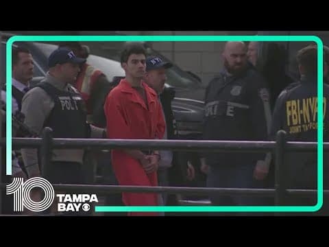 Suspect in UnitedHealthcare CEO killing faces new federal murder charges with his return to New York