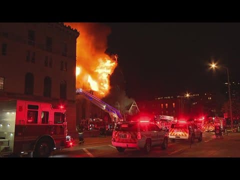 Fire at The Sanctuary on Penn | 6 AM, Dec 24, 2024