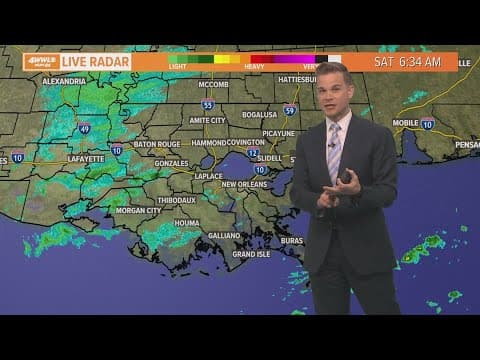 Cool weekend ahead with possible showers on the way