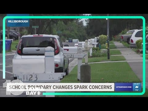 Hillsborough County Schools redistricting plan sparks concern over property values