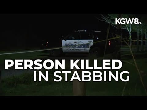 1 person dies in stabbing, Gresham police say