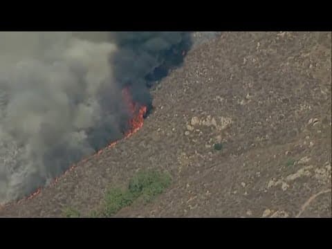 Neighbor reflects on 'Rancho Fire' that burned 105 acres in Ramona | 10 p.m. update