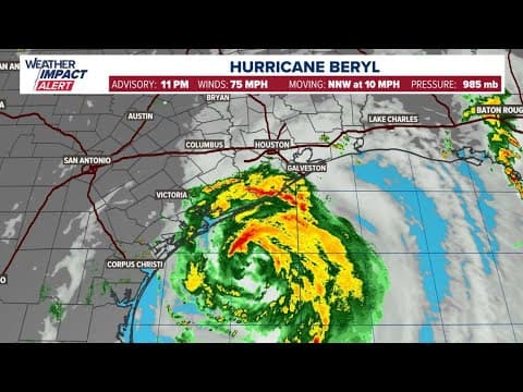Hurricane Beryl tracker: See location, forecast track and models