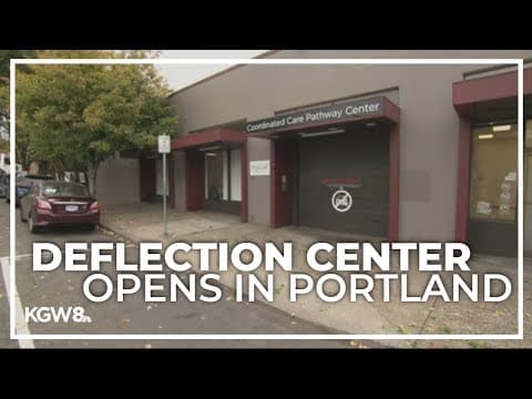 Multnomah County drug deflection center opens after weeks-long delay