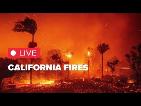 Los Angeles fires latest